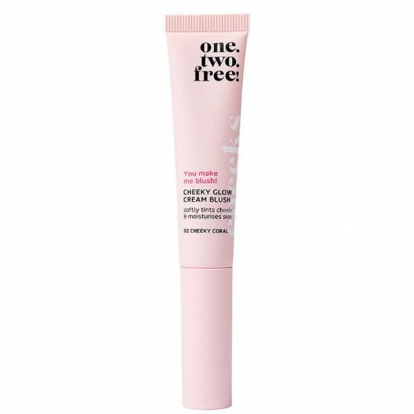 one.two.free! Cheeky Glow Cream Blush Cheeky Coral Blush 14 ml