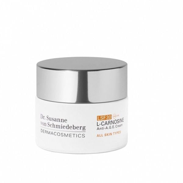 Dr. Susanne von Schmiedeberg L-Carnosine Anti-A.G.E. Cream LSF 30  Crema Fata 50 ml
