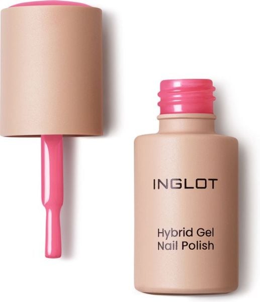 Inglot Hybrid Gel Nail Polish Classic Pink Lac Unghii 6 ml