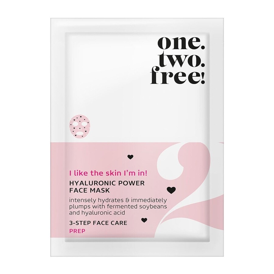 one.two.free! Hyaluronic Power Face Mask  Masca 1 Bucată