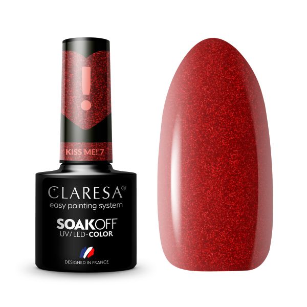 Claresa SoakOff UV/LED Color Kiss Me!  Lac Unghii 5 g