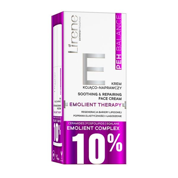Lirene Soothing And Repairing Cream - Emollient Therapy  Crema Fata 40 ml