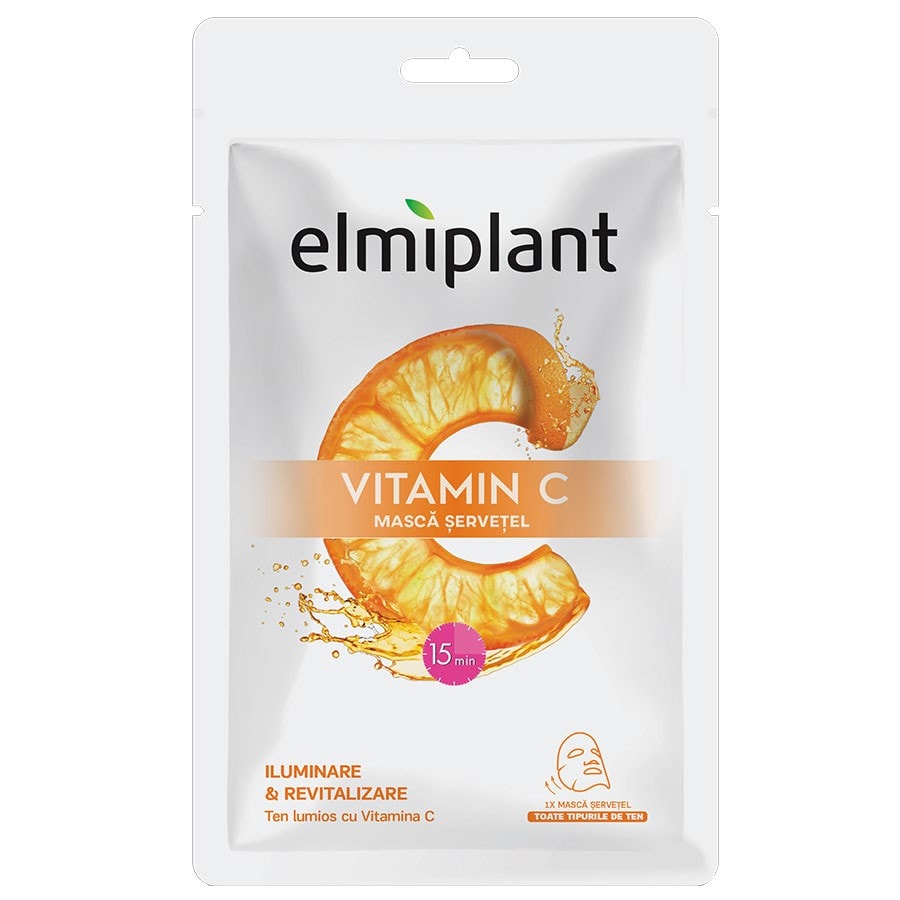 Elmiplant Masca Servetel Cu Vitamin C  Masca 20 ml