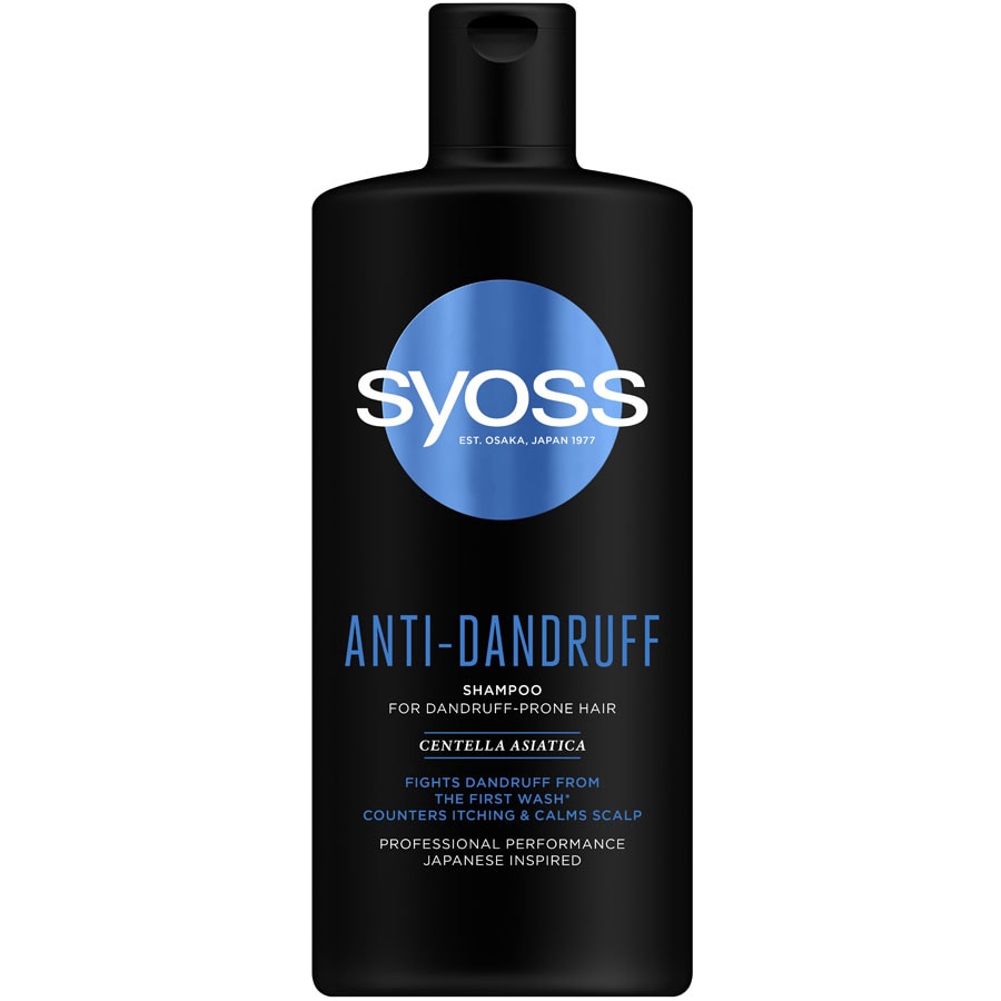 Syoss Sampon Anti-Dandruff Pentru Par Predispus La Matreata  Sampon 440 ml