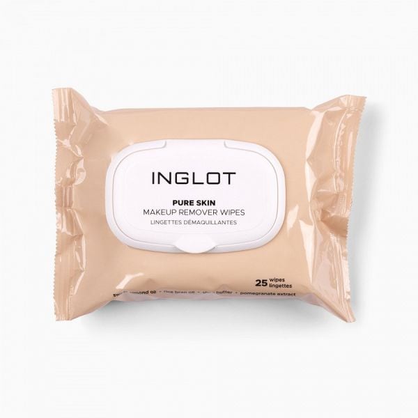 Inglot Pure Skin Makeup Remover Wipes  Servetele Demachiante 1 Bucată