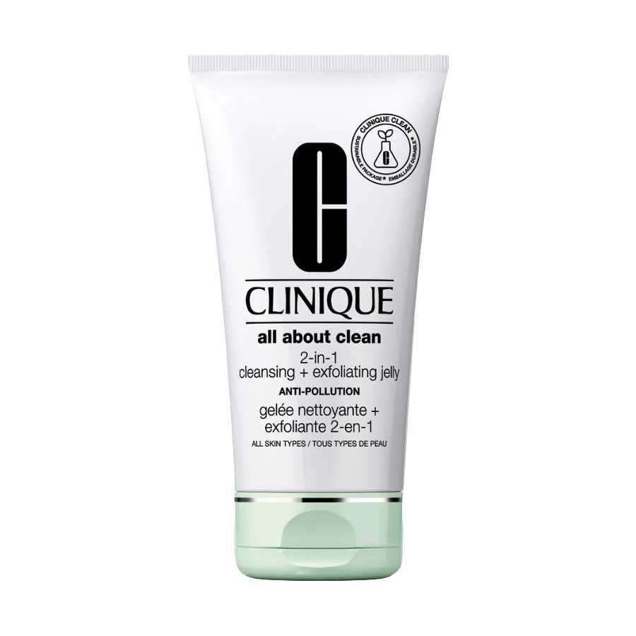 Clinique All About Clean 2-in-1 Cleansing & Exfoliating Jelly  Gel Curatare 150 ml