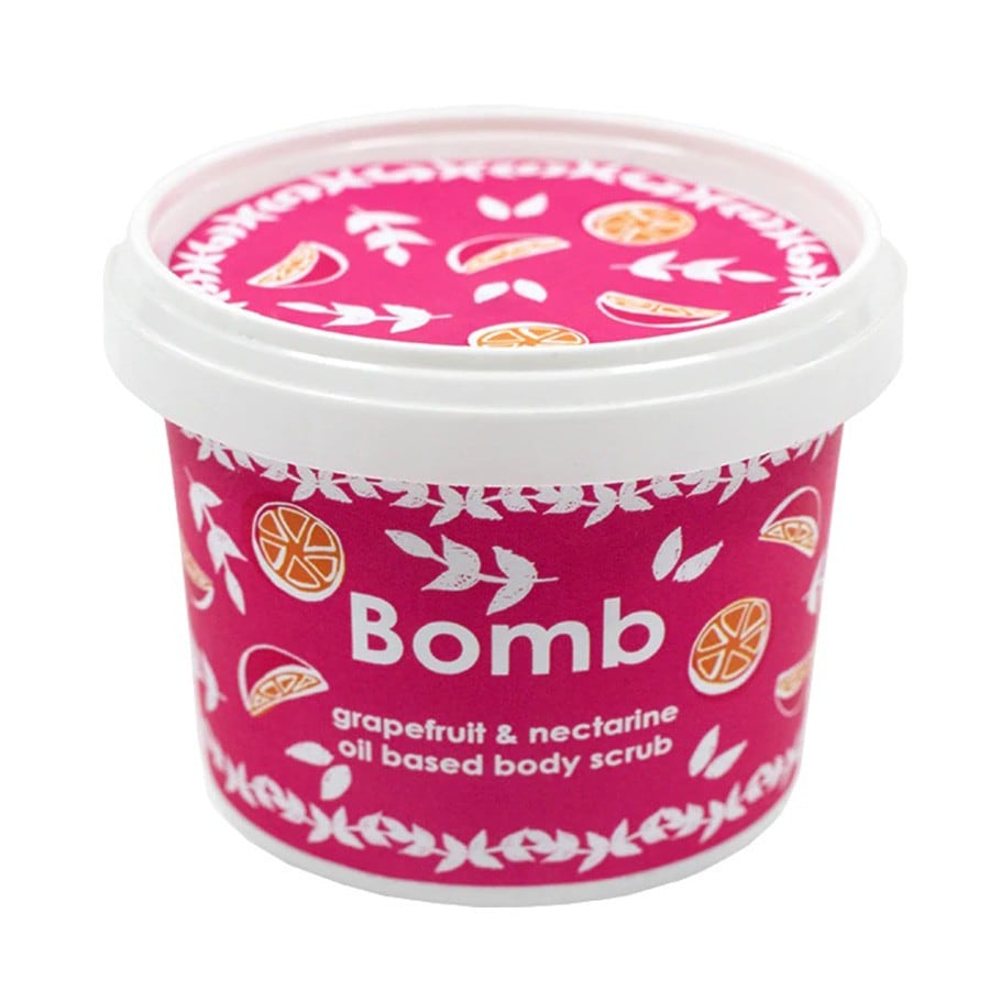 Bomb Cosmetics Grapefruit & Nectarine Body Scrub  Exfoliant Corp 400 g