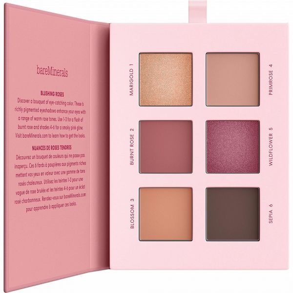 bareMinerals Mineralist Eyeshadow Palette Rosewood Paleta Machiaj 1 Bucată