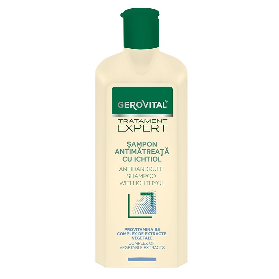 Gerovital Anti Dandruff Shampoo With Ichtyol  Sampon 250 ml
