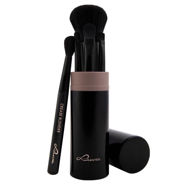 Luvia Cosmetics Brushes Travel Set - Espresso  Set Pensule 1 Bucată
