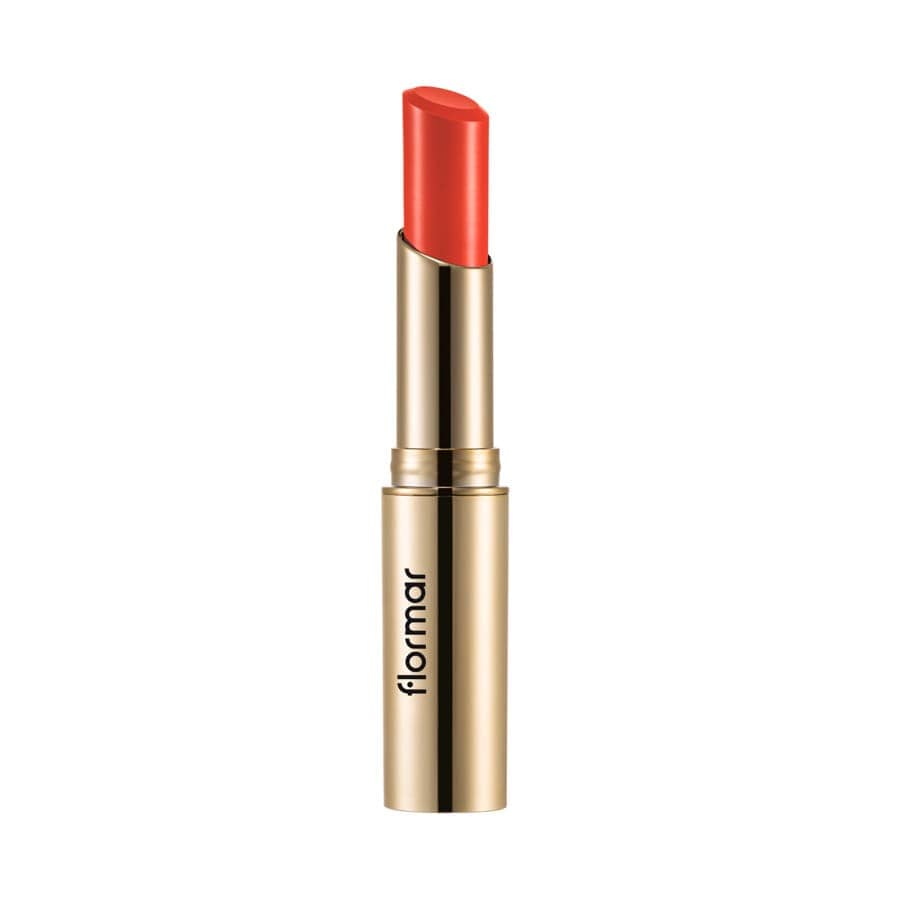 Flormar Deluxe Cashmere Lipstick Red in Flames Ruj 3 g