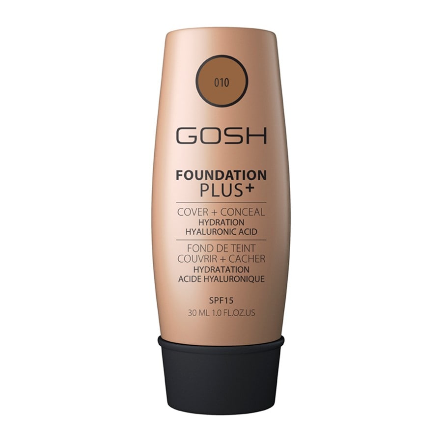 Gosh Foundation Plus+ SPF 15 Tan Fond Ten 30 ml