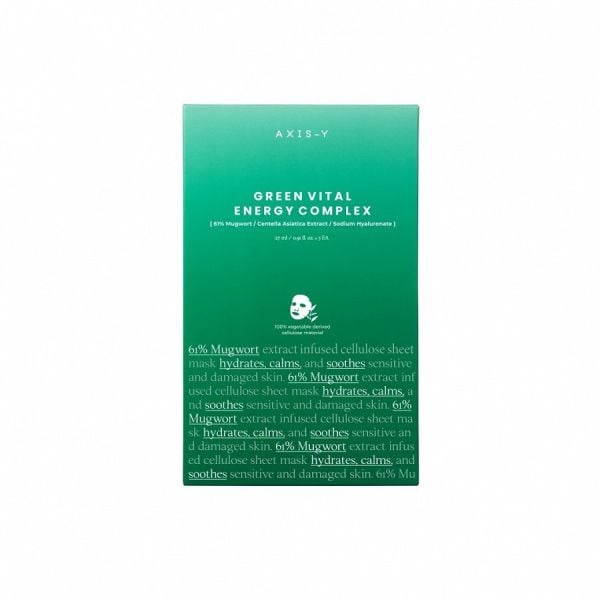 Axis-y Green Vital Energy Complex Mask  Masca 27 ml