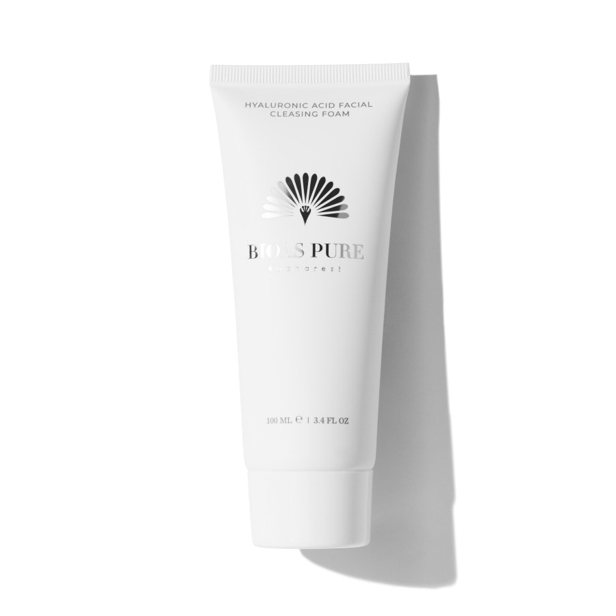 Bioas Pure Hyaluronic Acid Facial Cleansing Foam  Gel Curatare 100 g