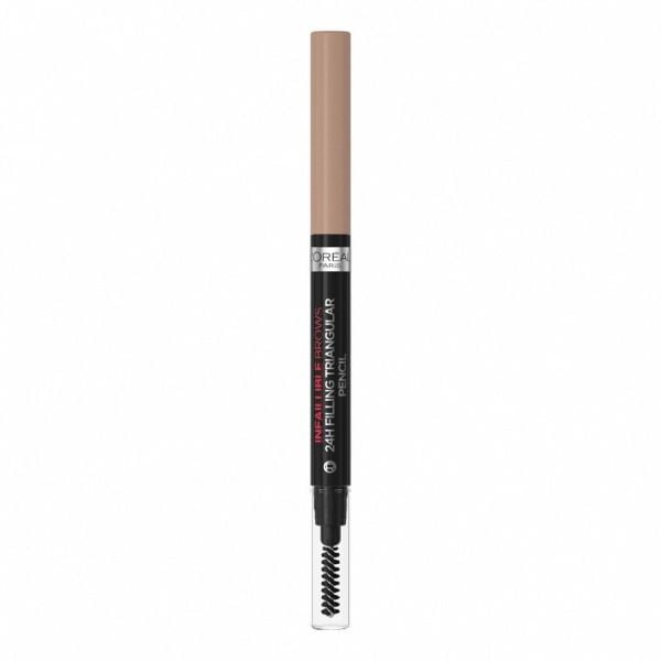 L'Oreal Paris 24H Filling Triangular Pencil Dark Blonde Creion Sprancene 1 ml