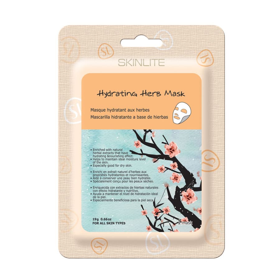 Skinlite Hydrating Herb Mask, Korean Natural Herbal  Masca 19 g