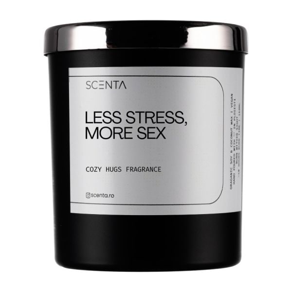 Scenta Less Stress. More Sex  Lumanari 160 ml