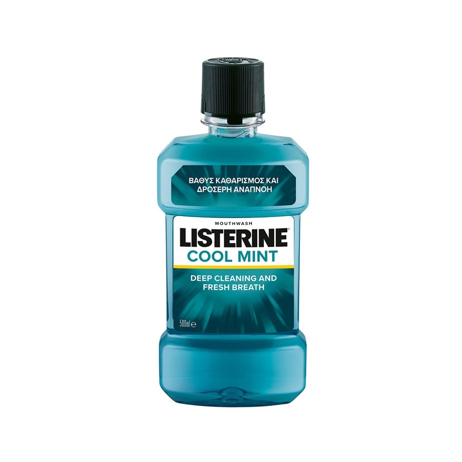 Listerine Mouthwash Cool Mint  Apa Gura 500 ml