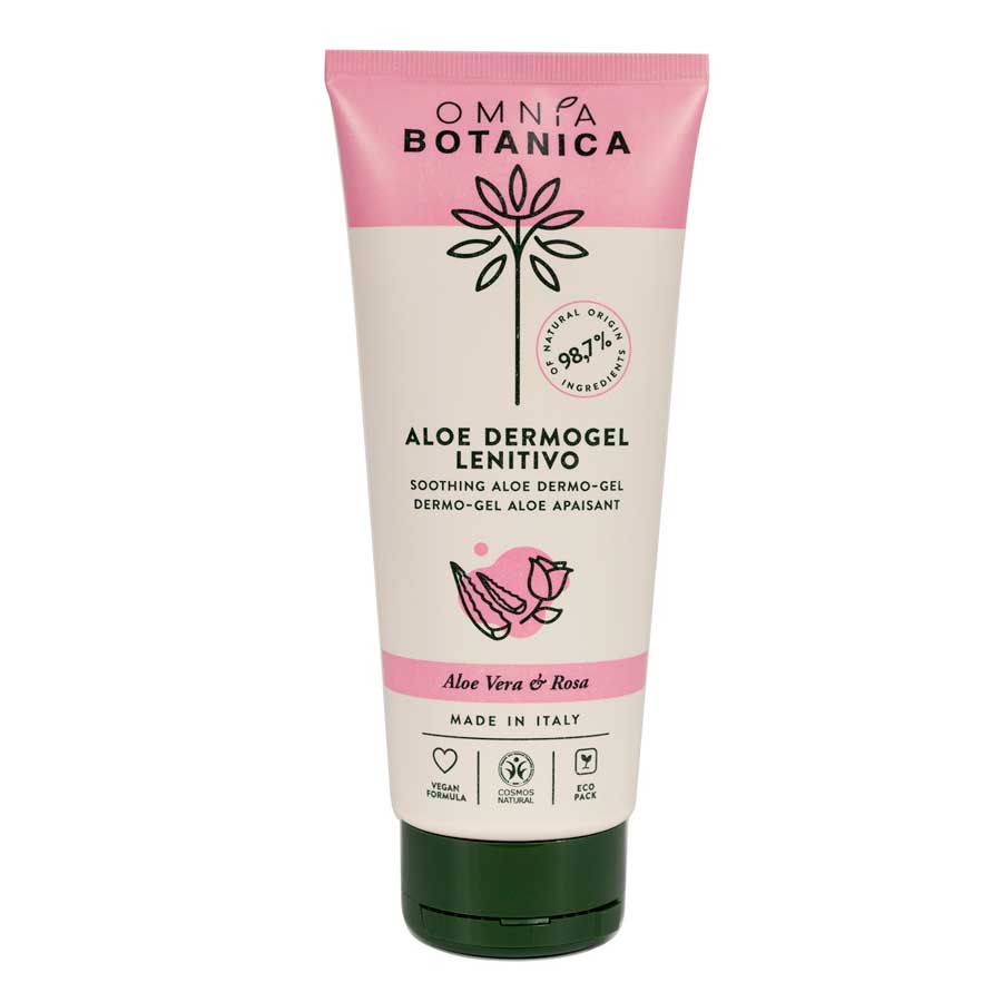 Omnia Botanica Gel Dus Aloe & Trandafir  Gel Dus 200 ml