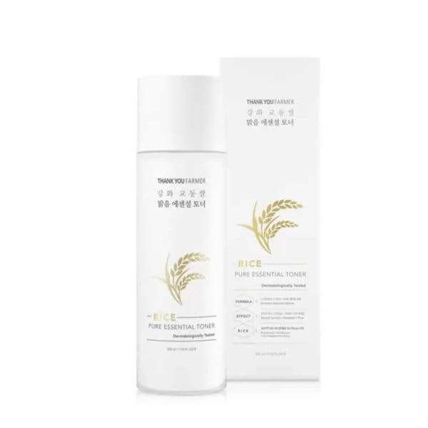 Thank You Farmer Rice Pure Essential Toner  Lotiune Tonica 200 ml