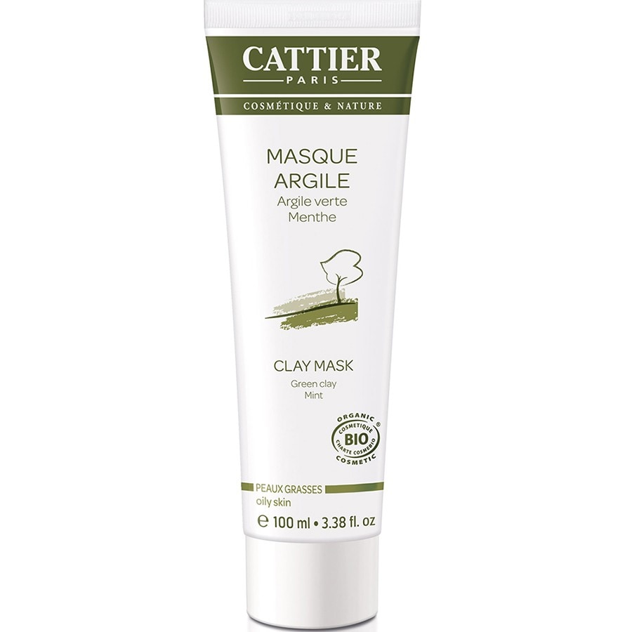 Cattier Green Clay Mask  Masca 100 ml