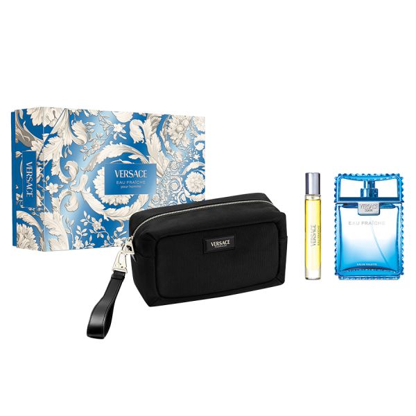 Versace Eau Fraiche Apa De Toaleta 100 Ml Gift Set  Set Parfumerie 1 Bucată
