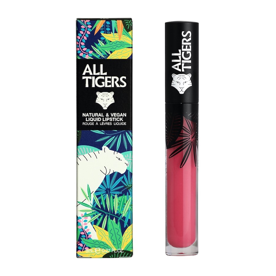 All Tigers Natural & Vegan Matte Liquid Lipstick Run The World Ruj 8 ml
