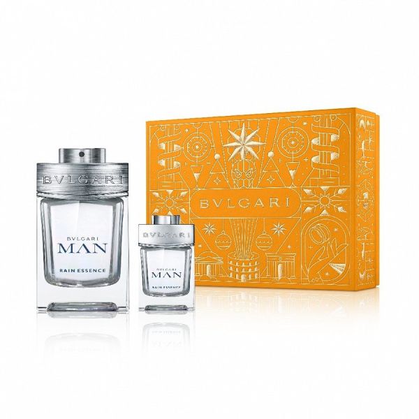 Bvlgari Man Rain Essence Eau De Parfum 100 Ml Gift Set  Set Parfumerie 1 Bucată