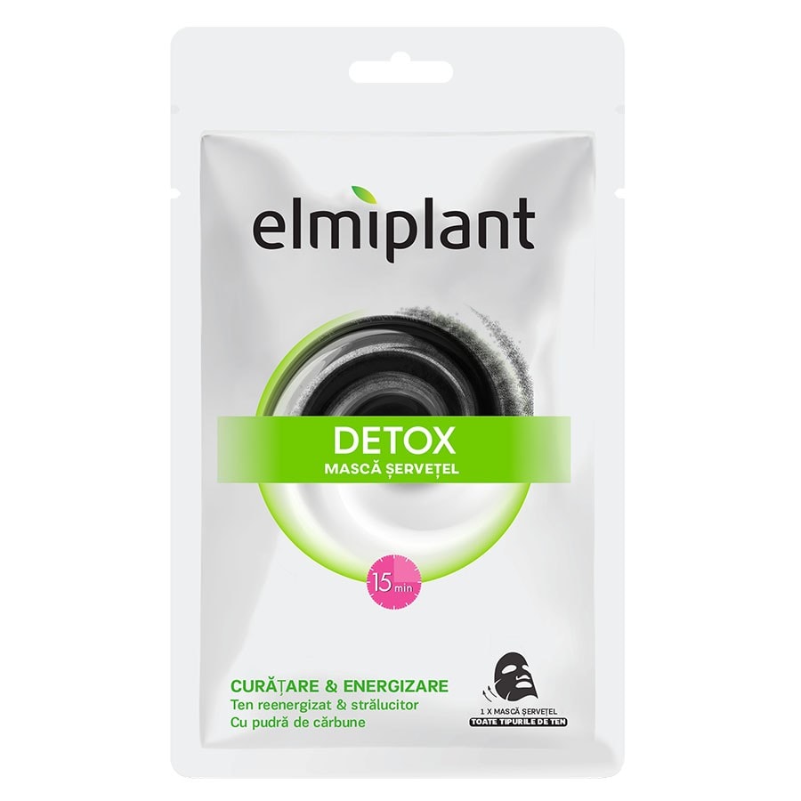Elmiplant Masca Servetel Detox  Masca 20 ml