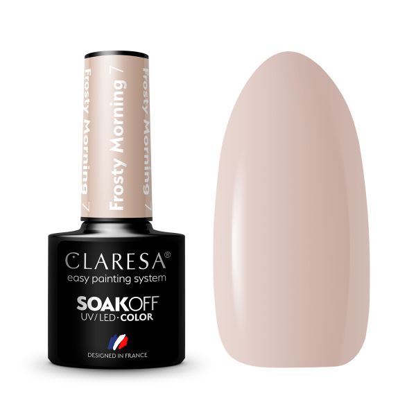 Claresa SoakOff UV/LED Color Frosty Morning  Lac Unghii 5 g