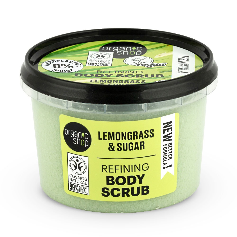 Organic Shop Lemongrass Body Scrub  Scrub 250 ml