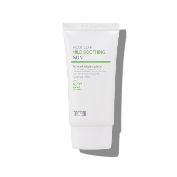 Tenzero Heartleaf Mild Soothing Sun  Crema Fata 50 g