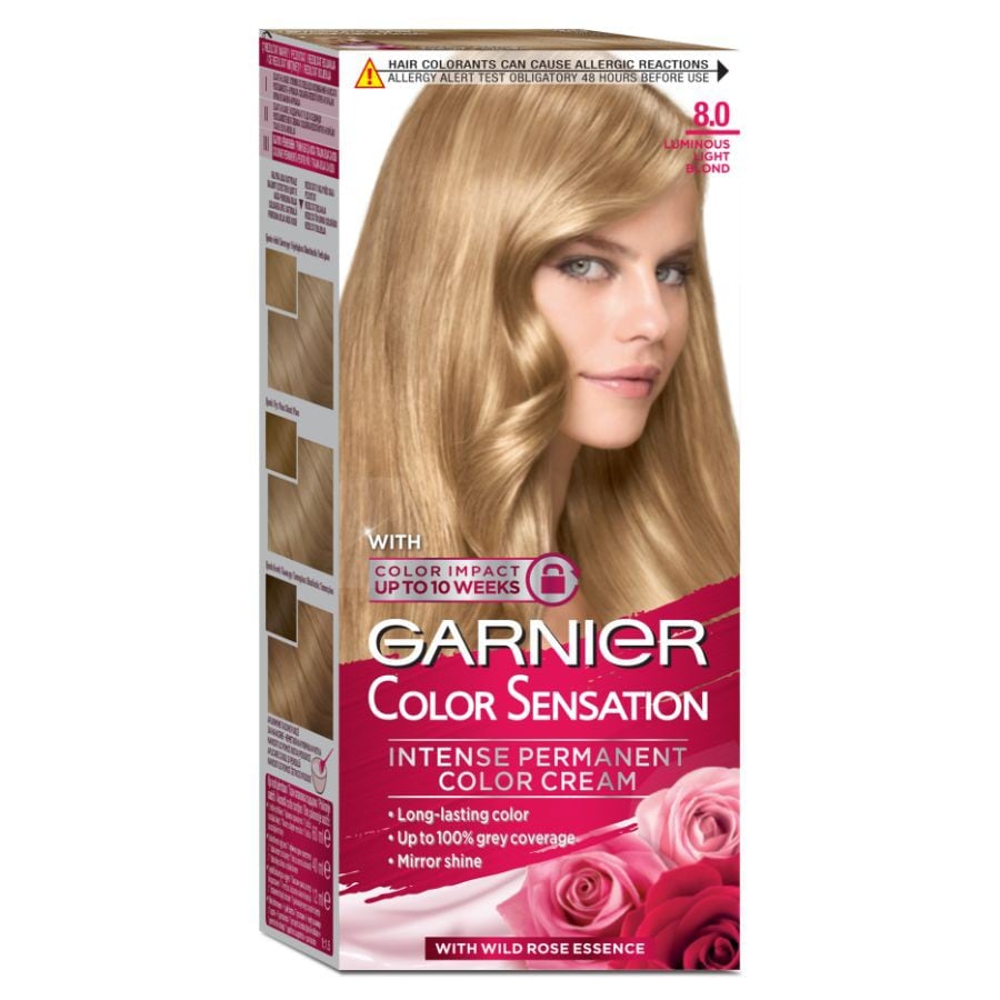Garnier Color Naturals Vopsea De Par Permanenta .Blond Deschis Luminos Vopsea Par 1 Bucată