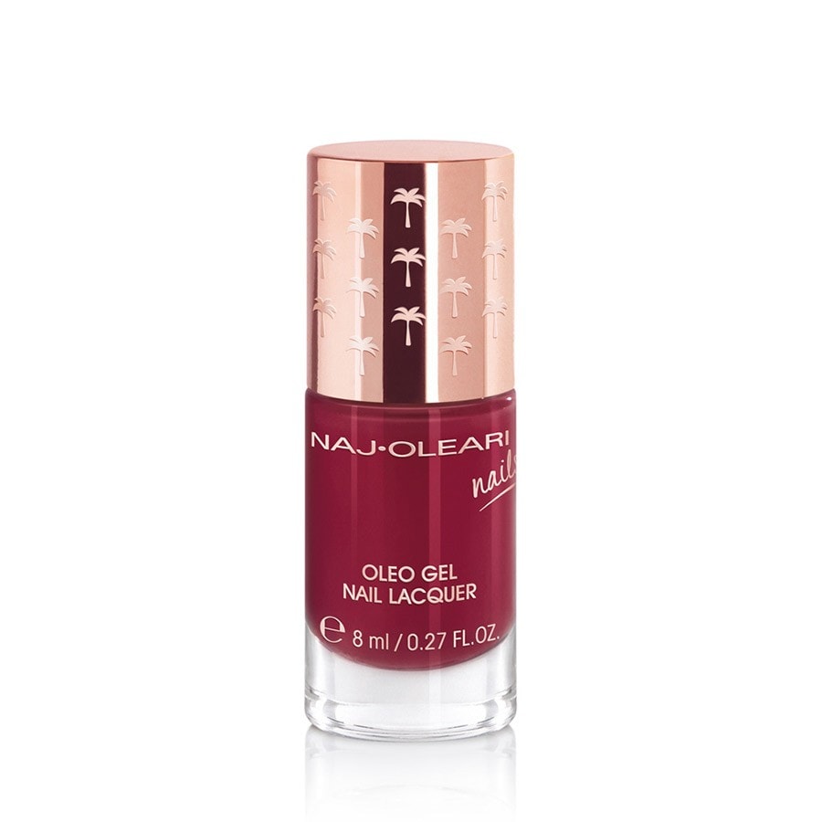 Naj Oleari Oleo Gel Nail Lacquer Cherry Red Lac Unghii 8 ml