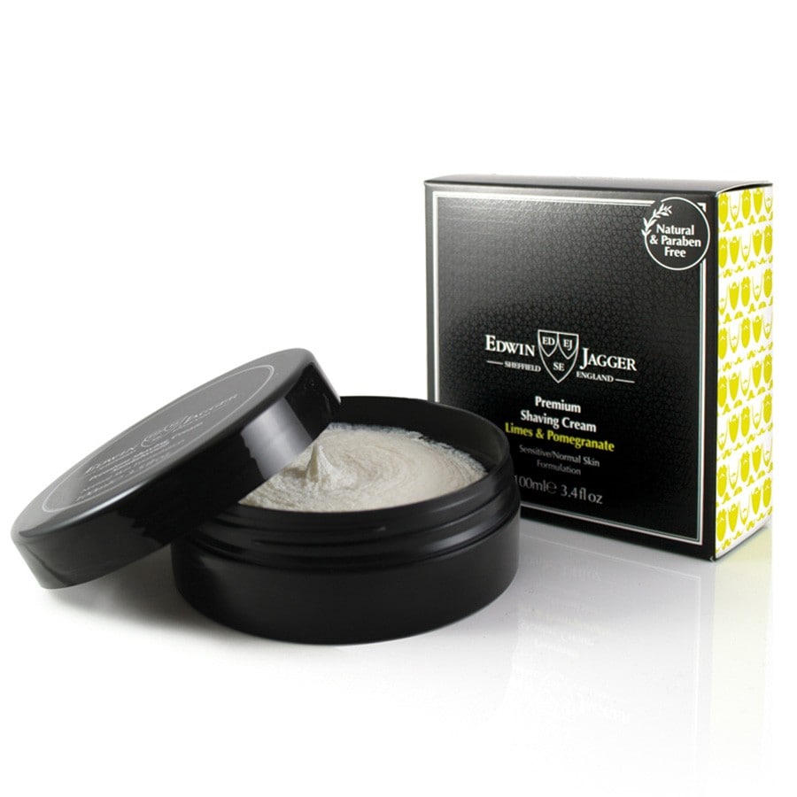 Edwin Jagger Premium Shaving Limes & Pomegranate  Crema Barbierit 1 Bucată
