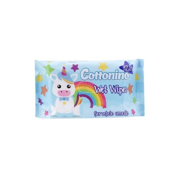 Cottonino Unicorn Baby Wet Wipes  Servetele Umede 1 Bucată