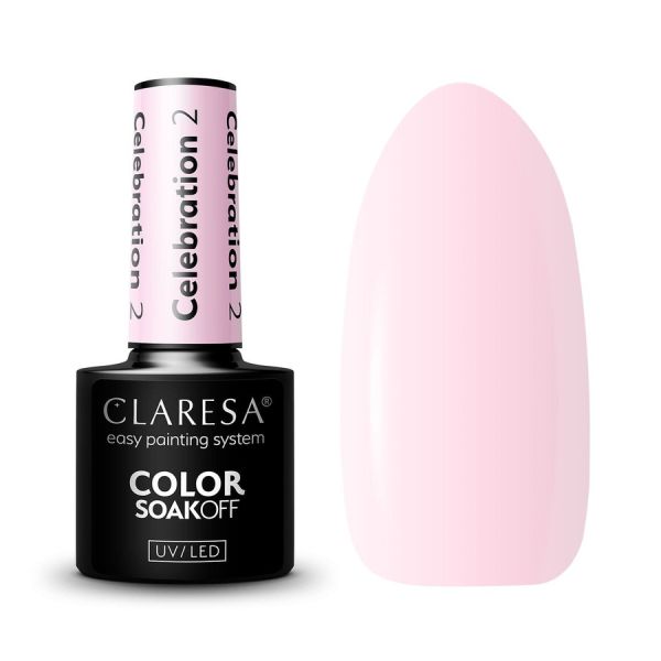 Claresa Color  SoakOff UV/LED Celebration  Lac Unghii 5 g