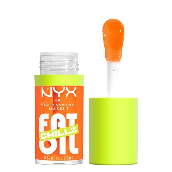 NYX Professional Makeup Fat Oil Lip Drip Chillz Citrus Chiller - Jelly Orange Lip Gloss 4.8 ml