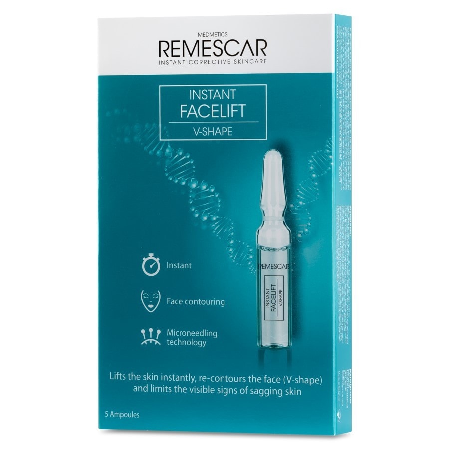 Remescar Instant Facelift V-Shape  Tratament Fiole 5 Bucată