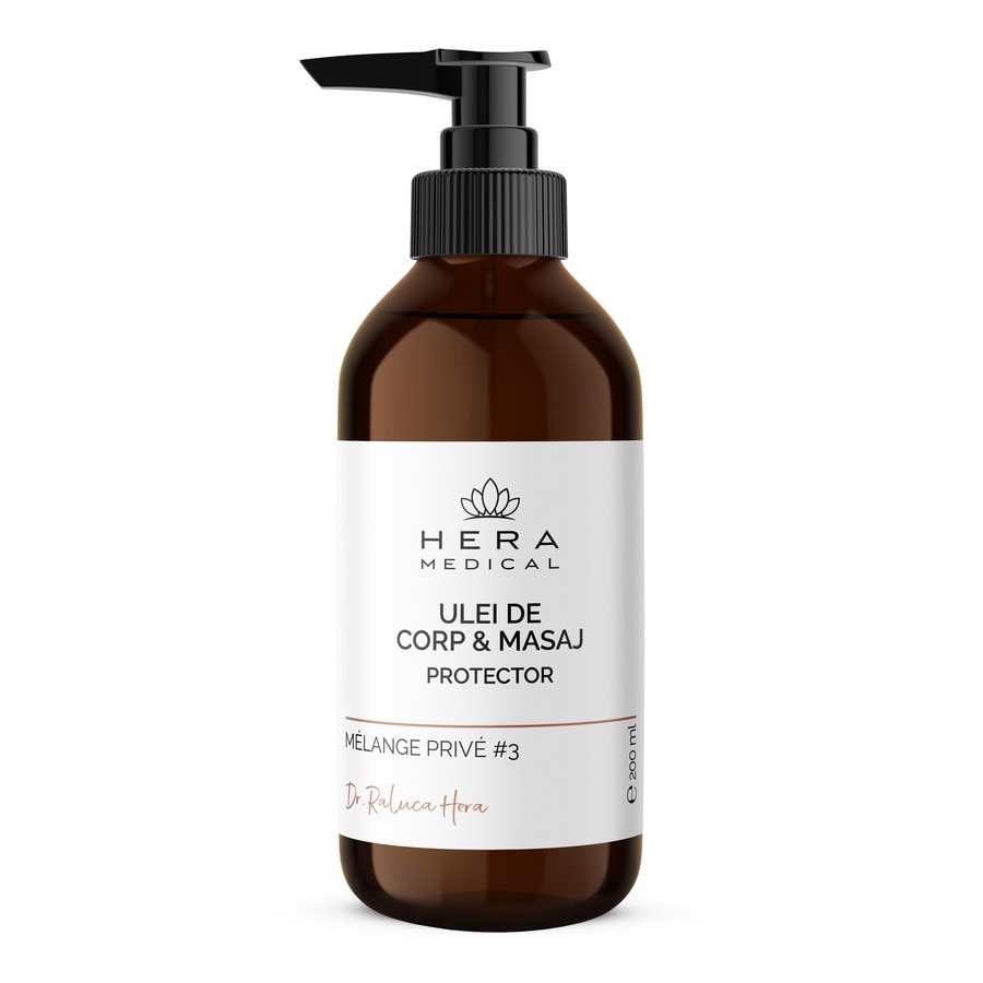 Hera Medical Ulei De Corp Si Masaj Protector  Ulei Corp 200 ml