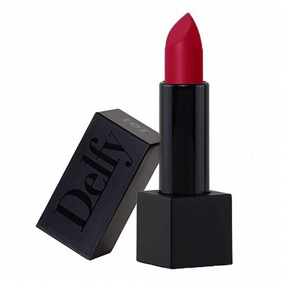 Delfy Cosmetics Velvet Matt Lipstick LRaspberry Wine Ruj 4 g