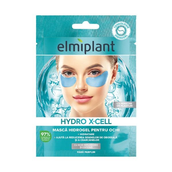 Elmiplant Hydro X-cell Hidrogel Eye Mask  Masca Ochi 1 Bucată