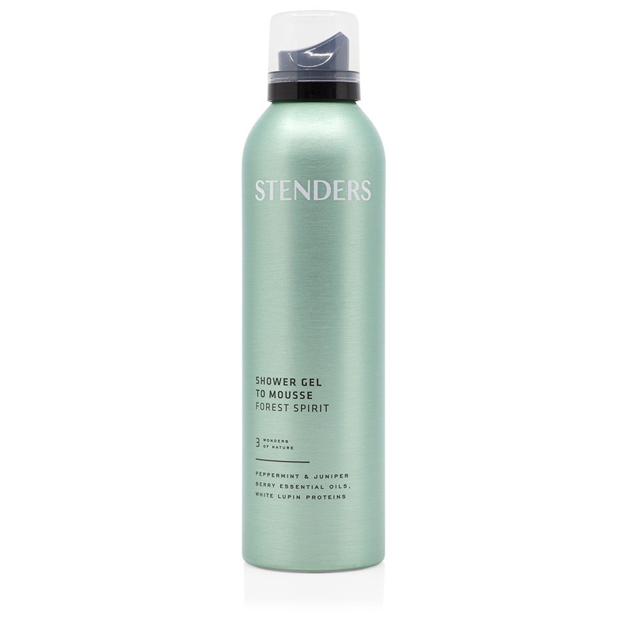 Stenders Shower Gel To Mousse Forest Spirit  Gel Dus 200 ml