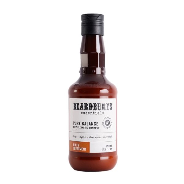 Beardburys Pure Balance Deep Cleansing Shampoo  Sampon 250 ml