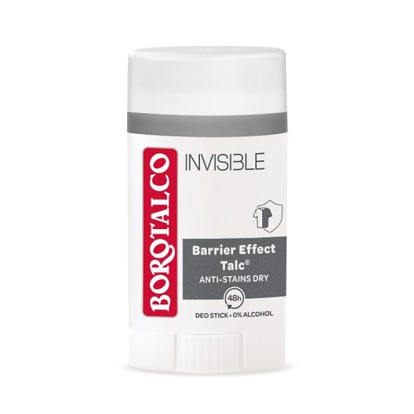 Borotalco Deodorant Stick Invisible  Deodorant 40 ml