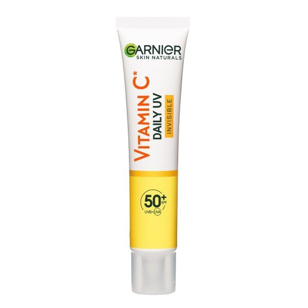 Garnier G Skin Nat Vitamin C Daily UV Brightening Fluid Invisible SPF 50+  Crema Fata 40 ml