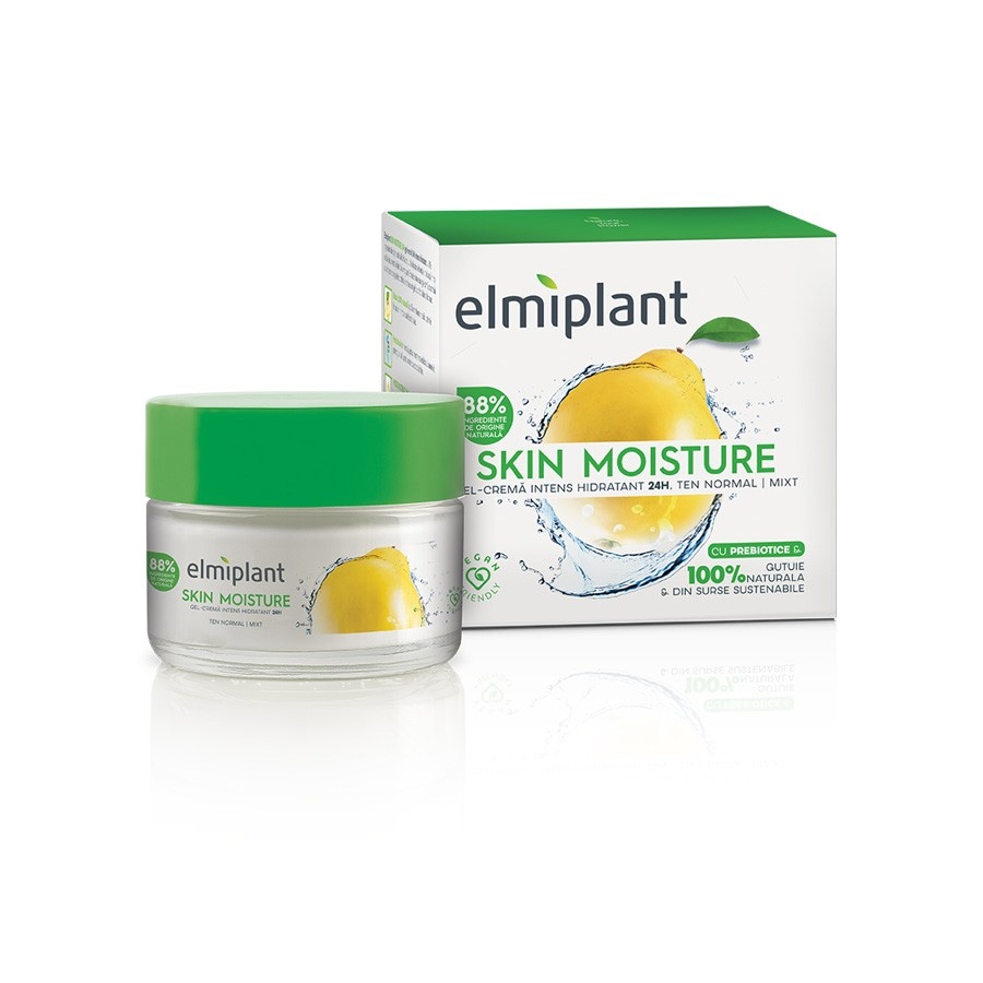 Elmiplant Gel - Crema Intens Hidratant Ten Normal/Mixt  Crema Fata 50 ml