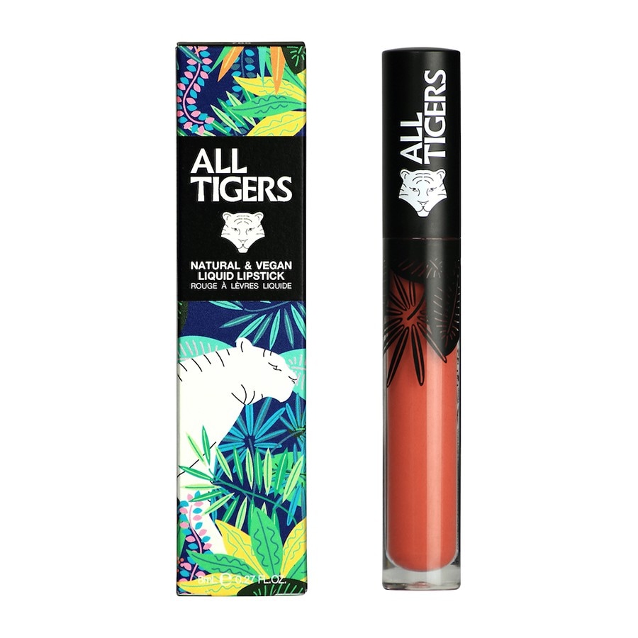All Tigers Natural & Vegan Matte Liquid Lipstick Dare To Stand Ruj 8 ml
