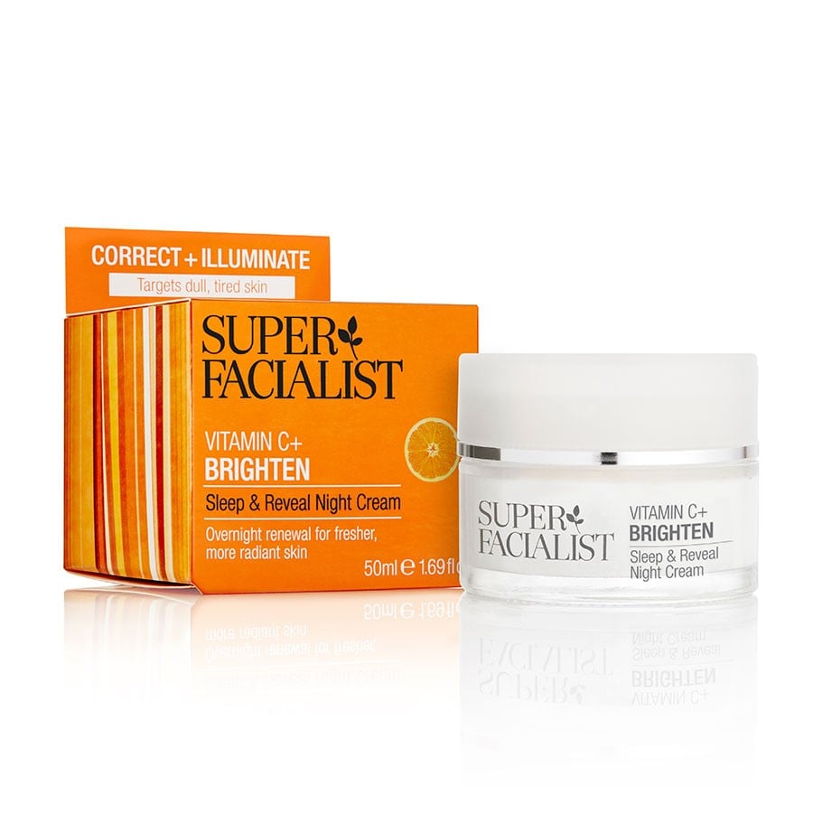 Super Facialist Vitamin C Sleep & Reveal Night Cream  Crema Fata 50 ml