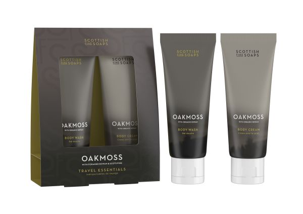 Scottish Fine Soaps Oakmoss Travel Essentials  Set Ingrijire 1 Bucată